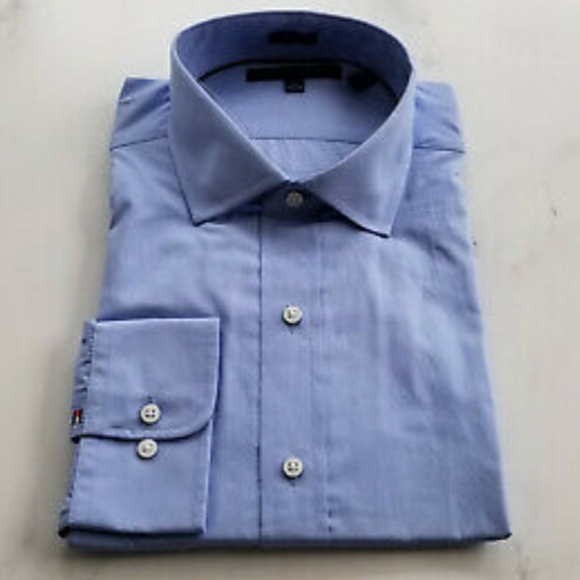 NWT Men's Tommy Hilfiger Long Sleeve Button Down Shirt - Picture 2 of 5